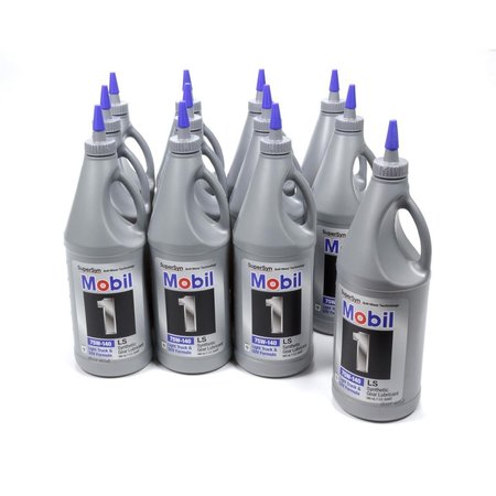 MOBIL 1 Mobil 1 102490 75W-140 Synthetic Gear Lube - 1 qt. - Case of 12 MOB102490